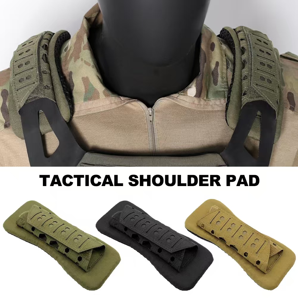 Camo Face Paint - 2PCS Tactical Shoulder Pad Breathable Tactical