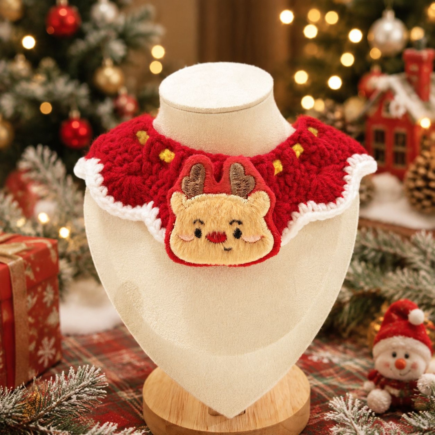 Christmas Handmade Crochet Pet - Elk Bugle Call review and price