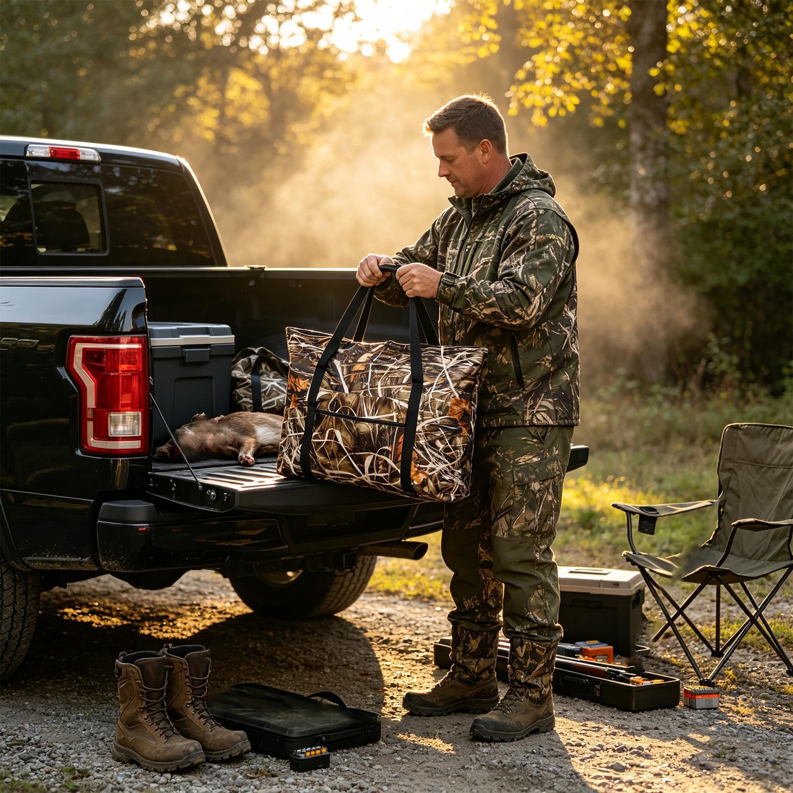 Hunting Tote Waterproof Scent  - Outdoor Hunting Gear Storage review and price