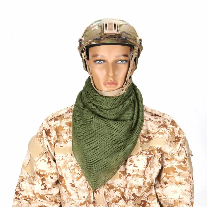 Tactical Mesh Breathbale Scarf - Camo Face Paint review and price