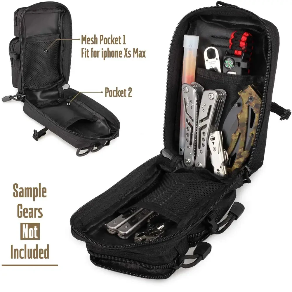 Mini Molle Utility Pouch, EDC  - Outdoor Hunting Gear Storage review and price