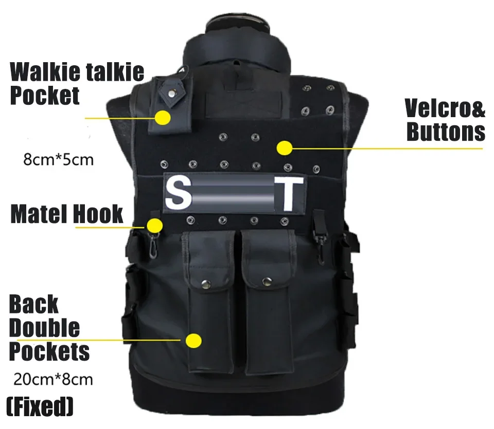 Multi Pockets Tactical Vest Hu - Hunting Outdoor Game review and price