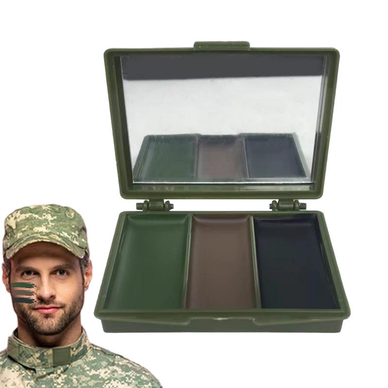 3 Colors Army Fans CS Shooting - Camo Face Paint review and price